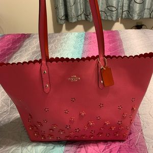 Coach pink bag